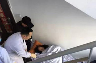 汪清县病人院后返乡