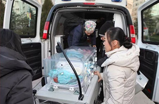汪清县妇婴监护型护送